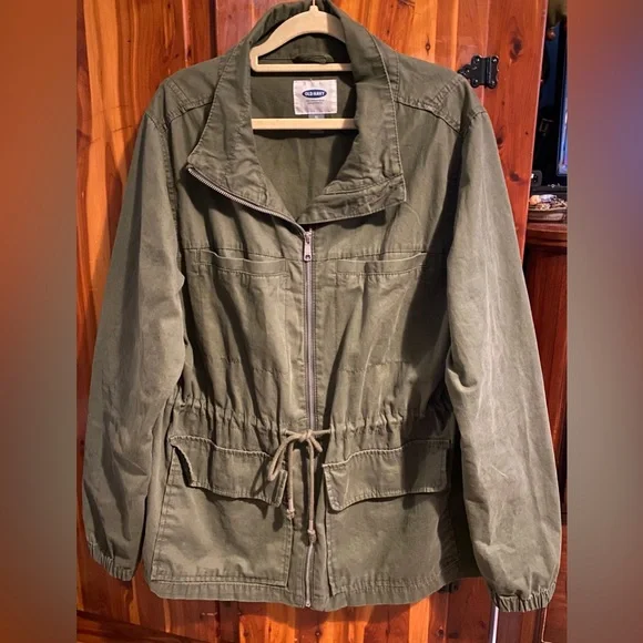 Old Navy Field Jacket in Hunter Pines Green size XL - Picture 4 of 7